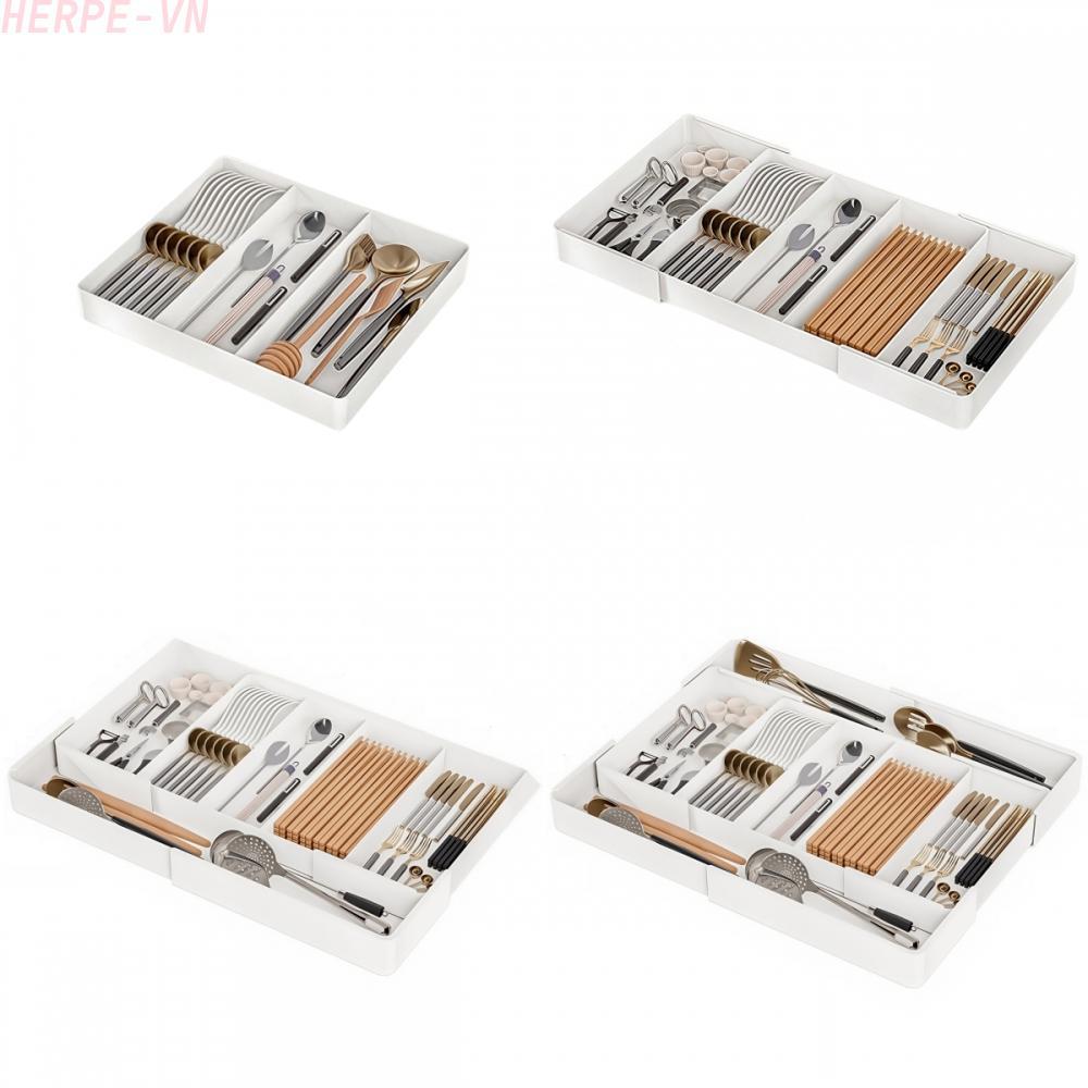 [HERPEVN]Multi Purpose Utensils Organizer Expandable Tray for Kitchen Bathroom and Office[Ready stoc