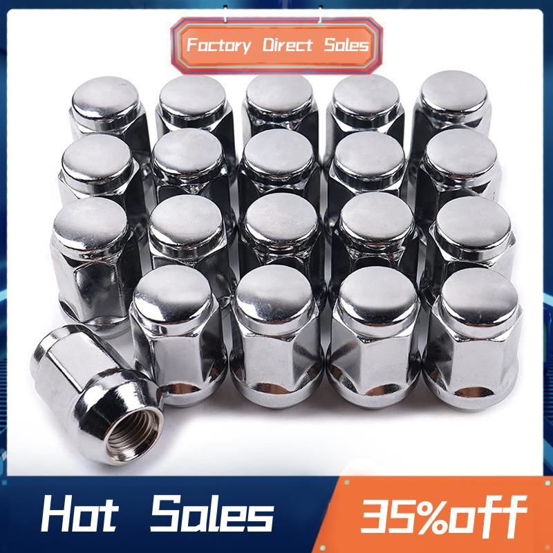 20 Chiếc 14X1.5 Lug Nuts - 19mm Lug Nut 1.38 inch Cao 3 / 4 inch Hex Chrome Lug Nuts, cho 1999-2021 