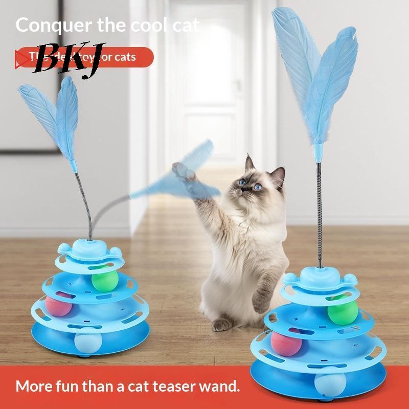 [KJ] Tháp 3 tầng có bóng lăn & Xếp hình đường đua tương tác [Mới]