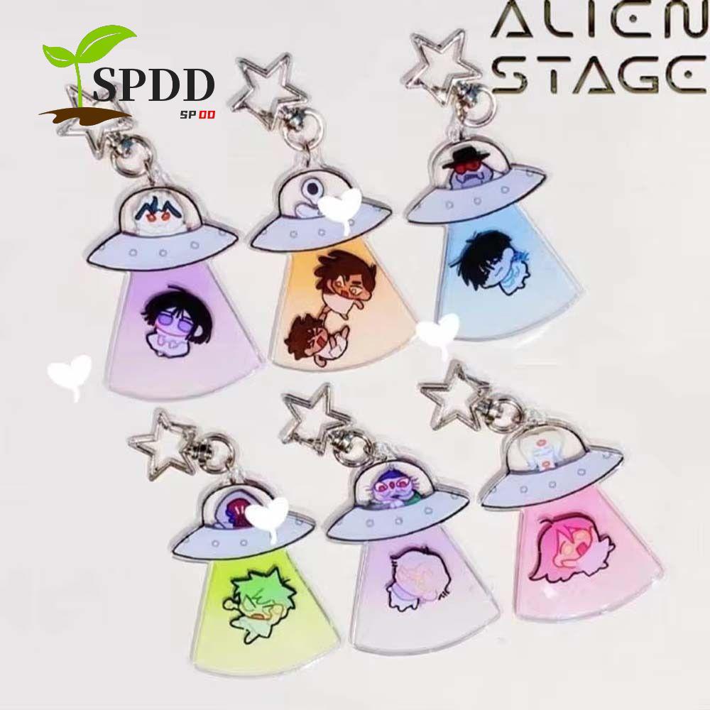 SPDD Alien Stage Móc khóa, Túi Mizi Sua Charm Till Ivan Mặt dây chuyền, Schoolbags Cosplay Hyuna Luk