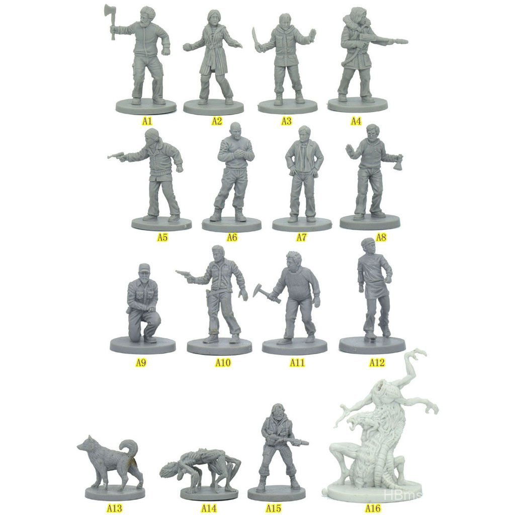 E1 Ku The Thing The Thing My War Game Board Game Mô Hình Phiêu Lưu Trước Con Người Quái Vật Chó