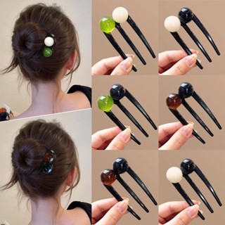 Kẹp Tóc Hình Chữ U Cao Cấp Hàn Quốc Bóng Ngọt Trai Đa Năng