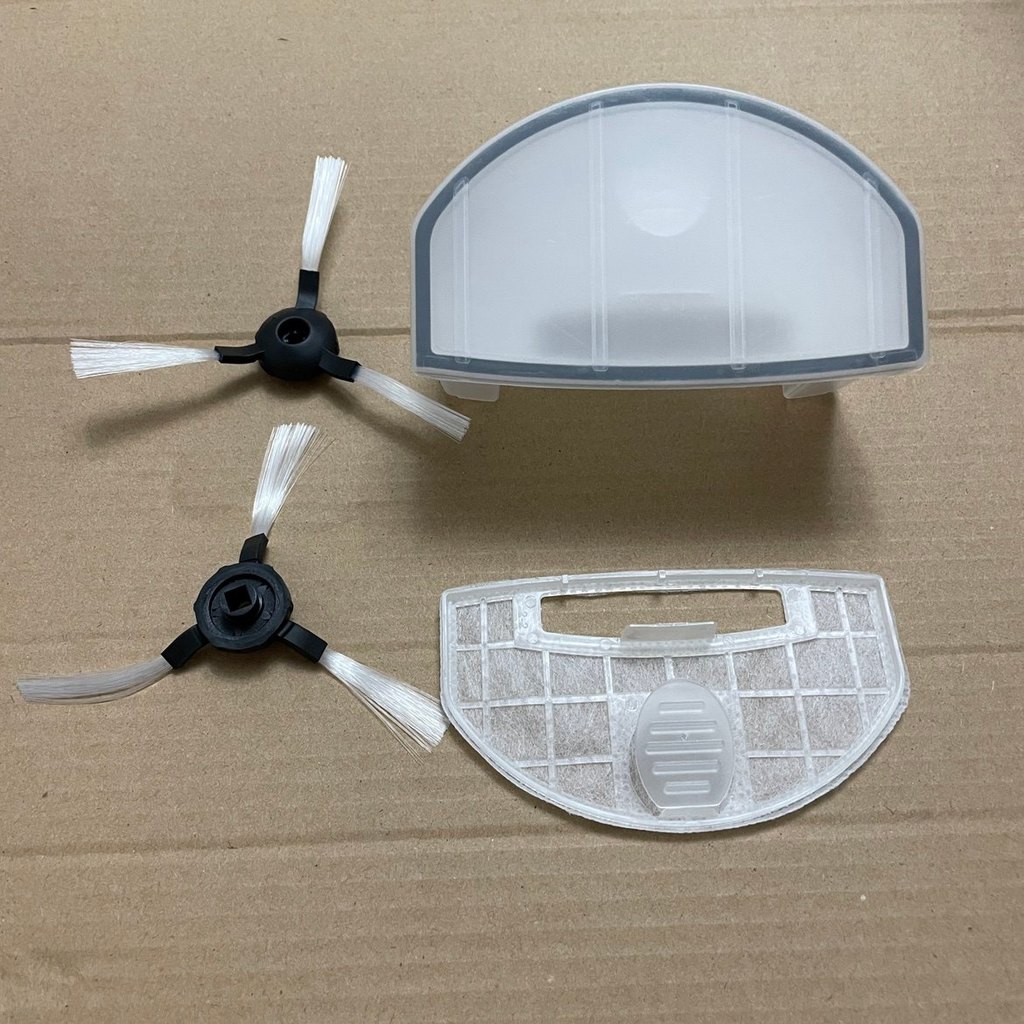Rover K5W Robot Quét Bên Bàn Chải Cặp Lưới Lọc Hộp Chống Bụi LUOFUER K5 Phụ Kiện K53