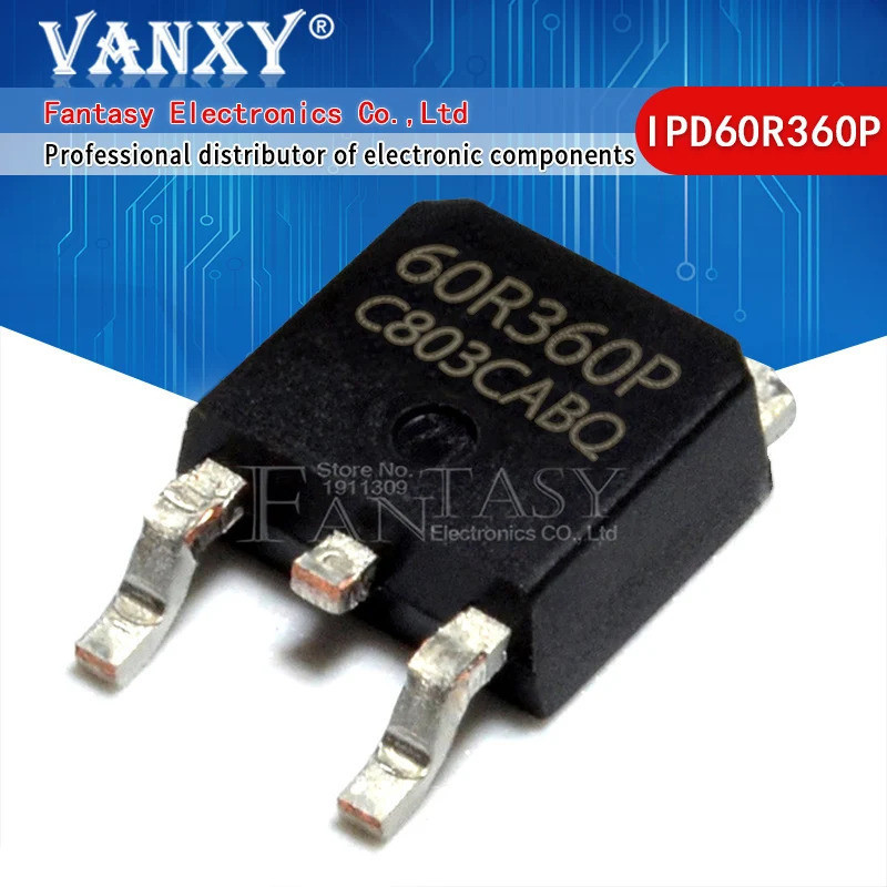 10 chiếc IPD60R360P đến-252 60R360P IPD60R360mmd 60R360P IPD60R380C6 IPD60R600CP IPD60R950C6 IPD06N0