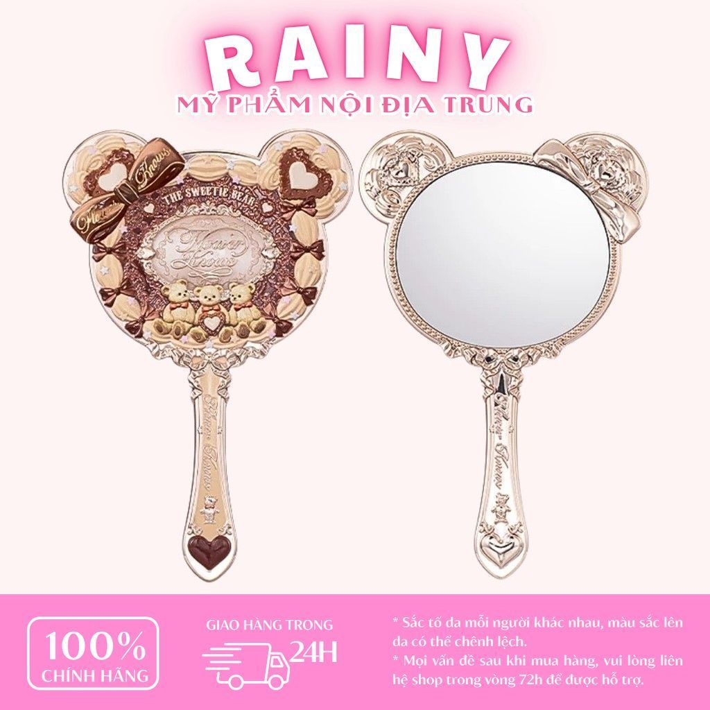 [FLOWER KNOWS] Gương Flower Knows Sweetie Bear / Mid Summer / Strawberry Series