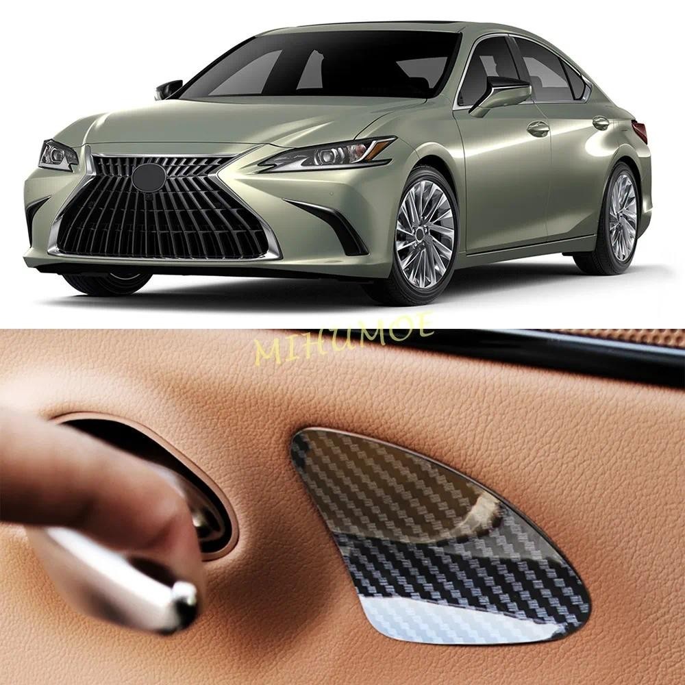 ABS Sợi Carbon Bên Trong Tay Nắm Cửa Bao Dán Cho 2019-2025 Lexus ES ES250 ES300h ES350 2020 2021 202