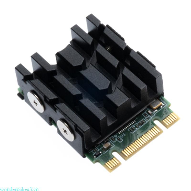 Wonderpakea3 M 2 SSD Tản Nhiệt Tấm Làm Mát Nhôm Giảm Nhiệt Cho M 2 2242 SSD