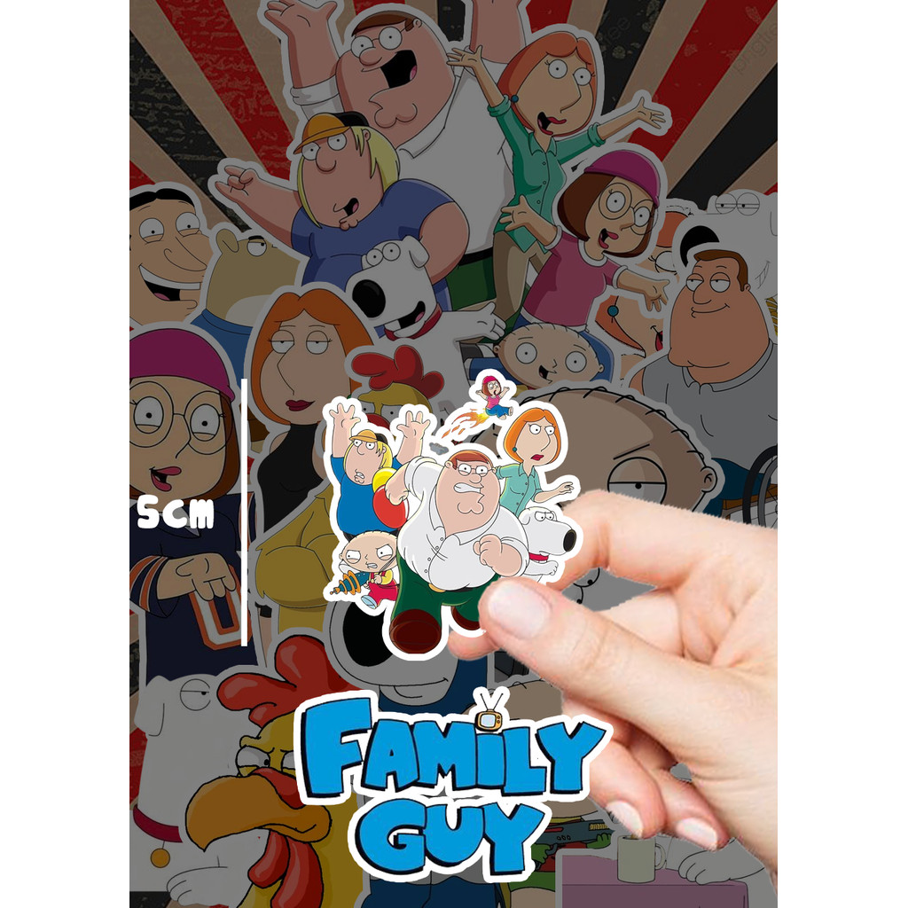 Set 161 Sticker Family Guy đã cắt sẵn 🤩 – dán vô tư không sợ hết, trang trí cực chất