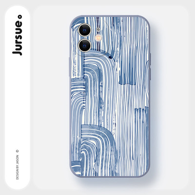 JURSUE Ốp lưng Nghệ thuật cổ điển chống sốc chống bẩn mềm cho iPhone 17 Air 16 15 14 13 12 11 PRO MAX SE 2020 X XR XS ip 8 7 Plus MZ50294Q -S
