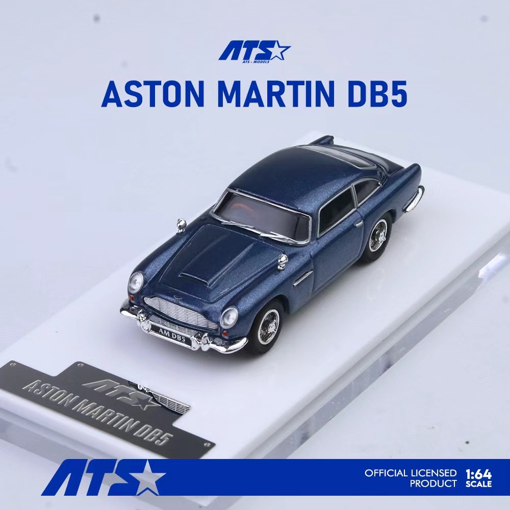 [PRE-ORDER] Mô hình xe ATS 1:64 Aston Martin DB5-Metallic Blue 881204