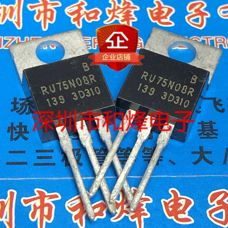 5 ống pha lê MTP52N06V IRFZ14 YG805C04 RU75N08R BYC10-600 SB20100CT MDF6N60B MDF6N60 K2045 2SK2045 D