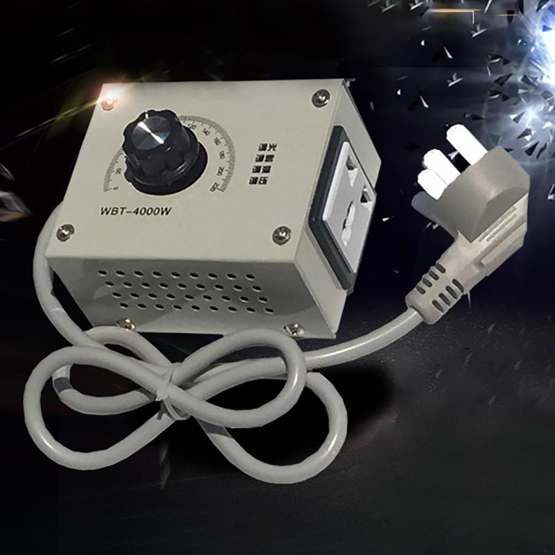 FF AC 220V 18A 4000W Thyristor Bộ Điều Chỉnh Công Suất Động Cơ Điều Chỉnh Tốc Độ Quạt Điều Chỉnh Tốc