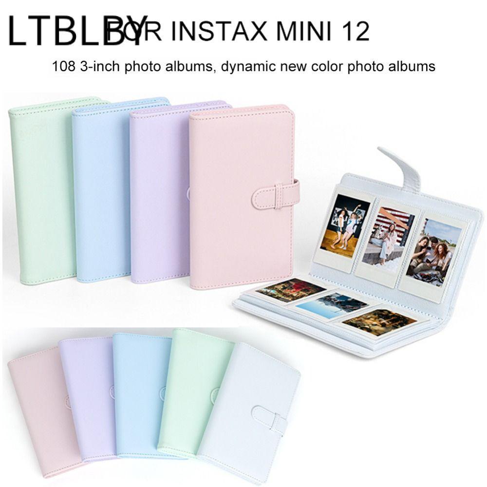 LTBLBY Phim Camera Tem Vé Giấy Ảnh Lưu Trữ 108 Túi Cho Fujifilm Instax mini 12