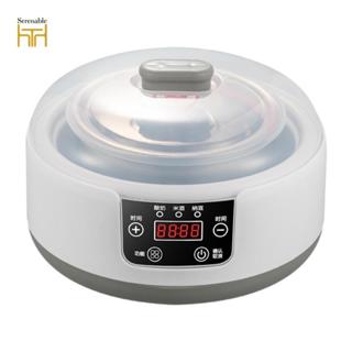 Máy làm sữa chua tự động DIY Kiểm soát nhiệt độ không đổi Máy làm Natto tự chế Máy làm sữa chua điện Nồi bên trong bằng thép không gỉ