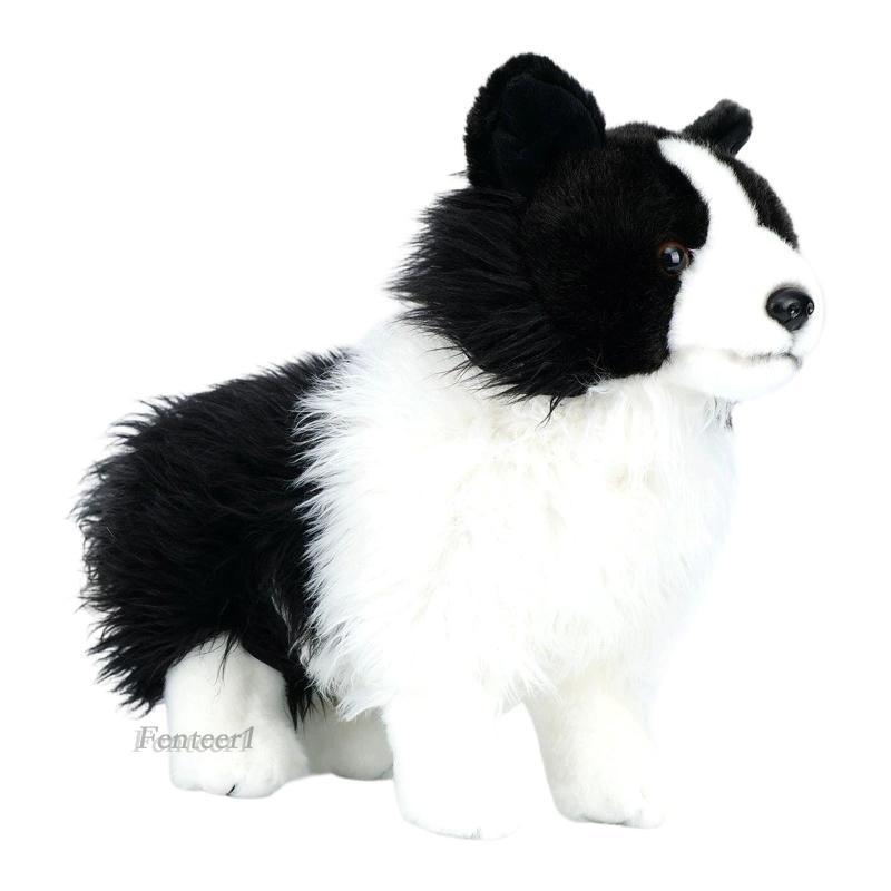 Border Collie Thú Nhồi Bông Đồ Chơi Sang Trọng Dễ Thương Cho Bé Trai Và Bé Gái Đồng Hành Đồ Chơi