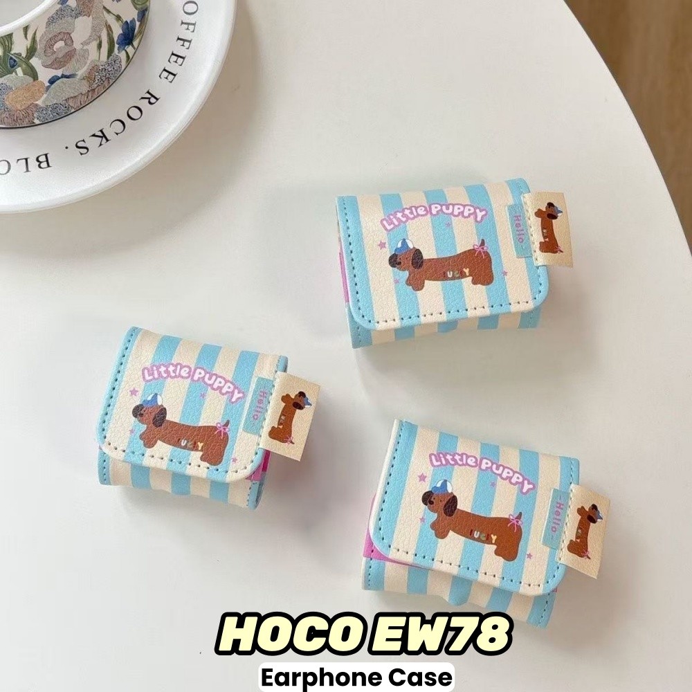 Dành Cho Vỏ HOCO EW78 Hoạt Hình Dễ Thương Dệt Thủ Công Vỏ Tai Nghe Vỏ