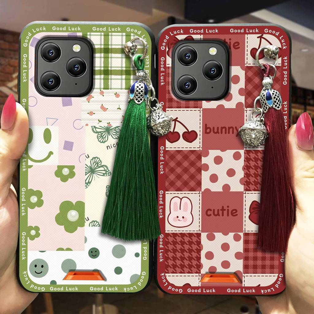 Ốp Điện Thoại Tua Rua Chuông Cho Blackview BV5300 / Pro / Plus / Scal S70 / Pro Vỏ Mềm Silicon Dễ Th