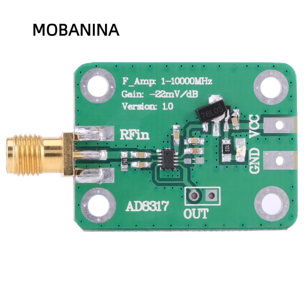 MOBANINA AD8317 Máy dò logic Phát hiện nguồn tín hiệu nguồn, 1M-10000 MHz -55dBm đến 0dBm Đồng hồ đo
