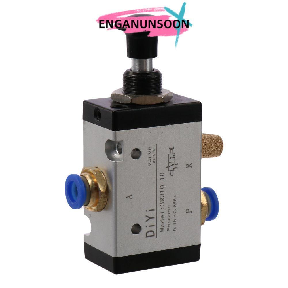 ENGANUNSOON 3R210-08, Van điện từ tay khí nén, Van công tắc không khí Điều khiển bằng tay không khí 