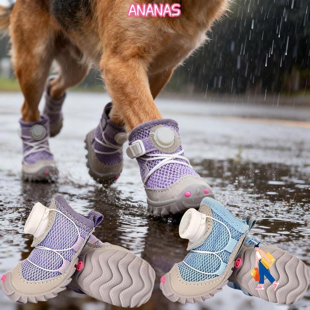ANANAS Giày Thoải Mái, Giày Chó Chống Thấm Nước Trọng Lượng Nhẹ, Đế Chống Trơn Trượt Thoải Mái Thoán