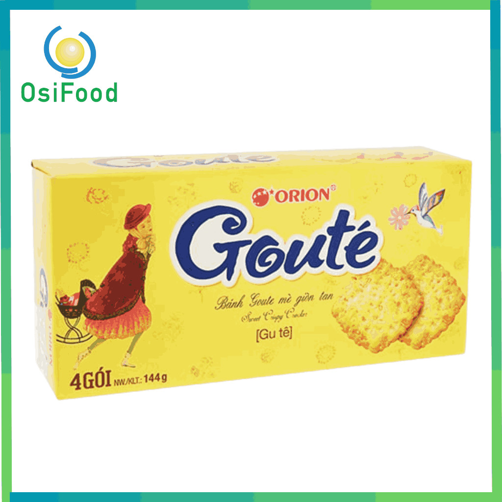Bánh mè giòn Goute Orion 144g