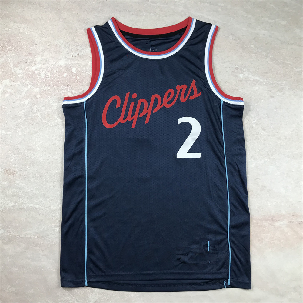 Ninguno. 2No Camiseta de baloncesto de Leonard prensada en calo