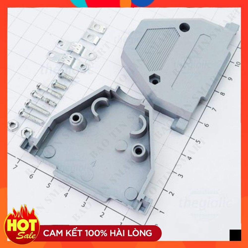 [5 Cái]- Vỏ DB37 Nhựa Cho Cổng DB 37 Chân D-Sub ChipViet Store