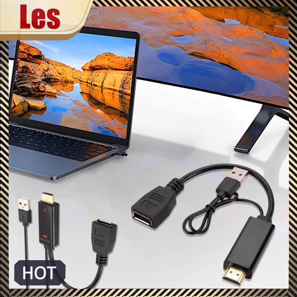 HDMI-Tương Thích Với Dây DP 4K @ 60Hz 2K @ 120Hz Nguồn Tương Thích HDMI Sang DP Màn Hình Màn Hình Cá