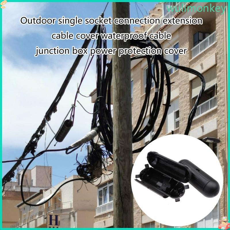 Hộp bảo vệ dây nối dài ngoài trời WU Vỏ chống chịu thời tiết Dây AWG14 AWG16