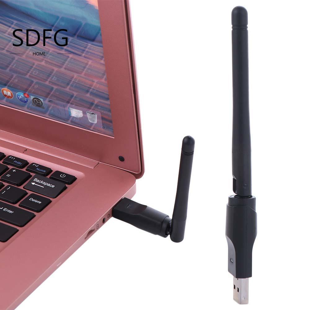 Thẻ mạng SDFG 150Mbps MT7601, Bộ chuyển đổi Wifi USB 2.4GHz MT7601 / 8188 150Mbps, Chơi và chạy Bộ t