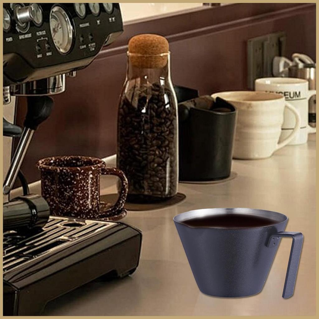 Cốc Đo Espresso Thép Không Gỉ Cốc Espresso Có Tay Cầm Phụ Kiện Espresso Espresso Bắn Bình Cho wondek