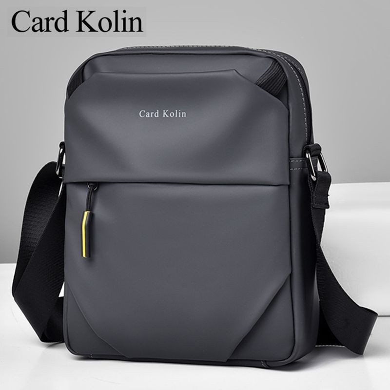 Nhẹ Sang Trọng Nam Túi Đeo Vai Đơn Giản Thời Trang Nam Túi Đeo Vai Kinh Doanh Chống Thấm Nước Đeo Vai Túi Dung Tích Lớn Dọc Phong Cách 03.01