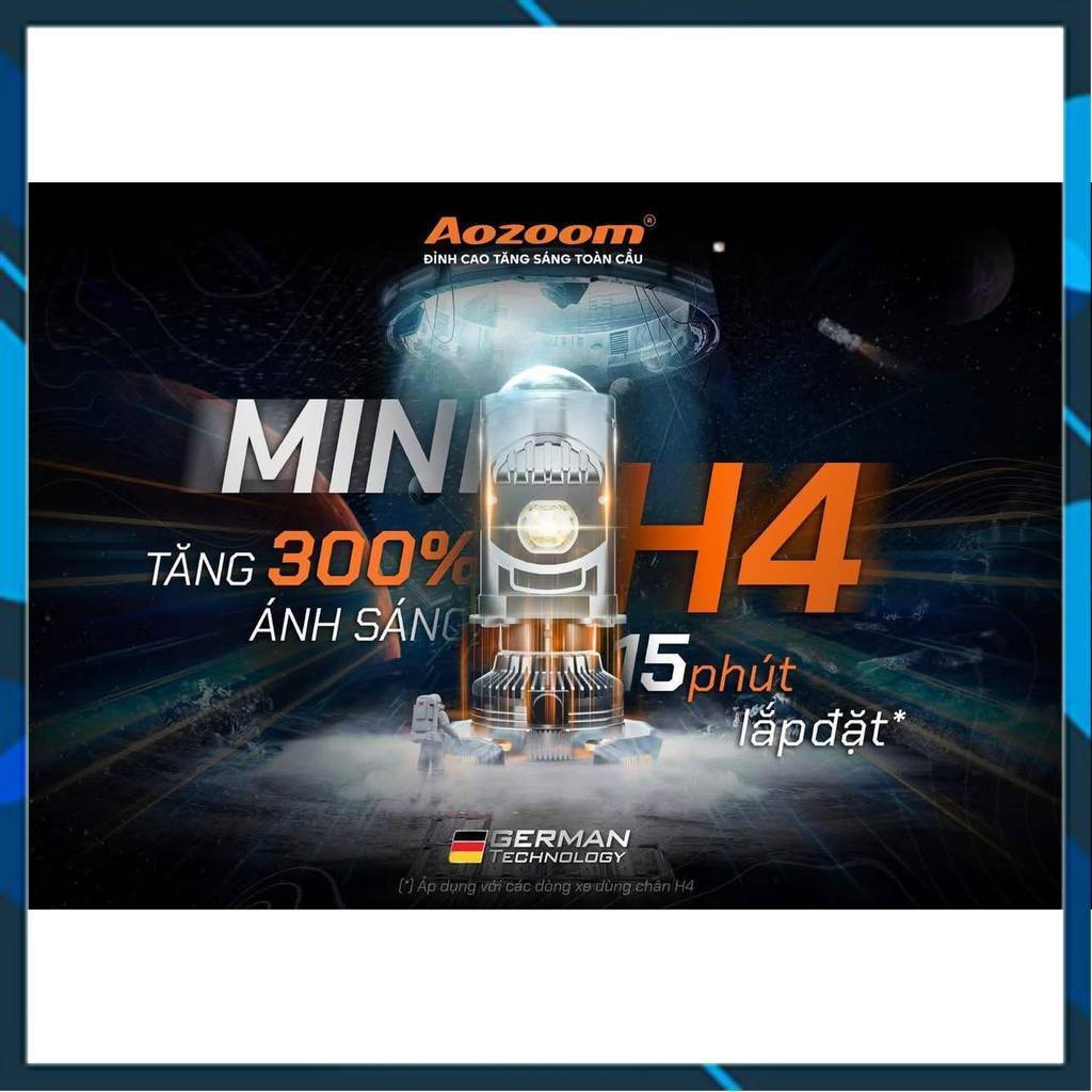 [Hàng mới về] BI LED MINI H4 AOZOOM