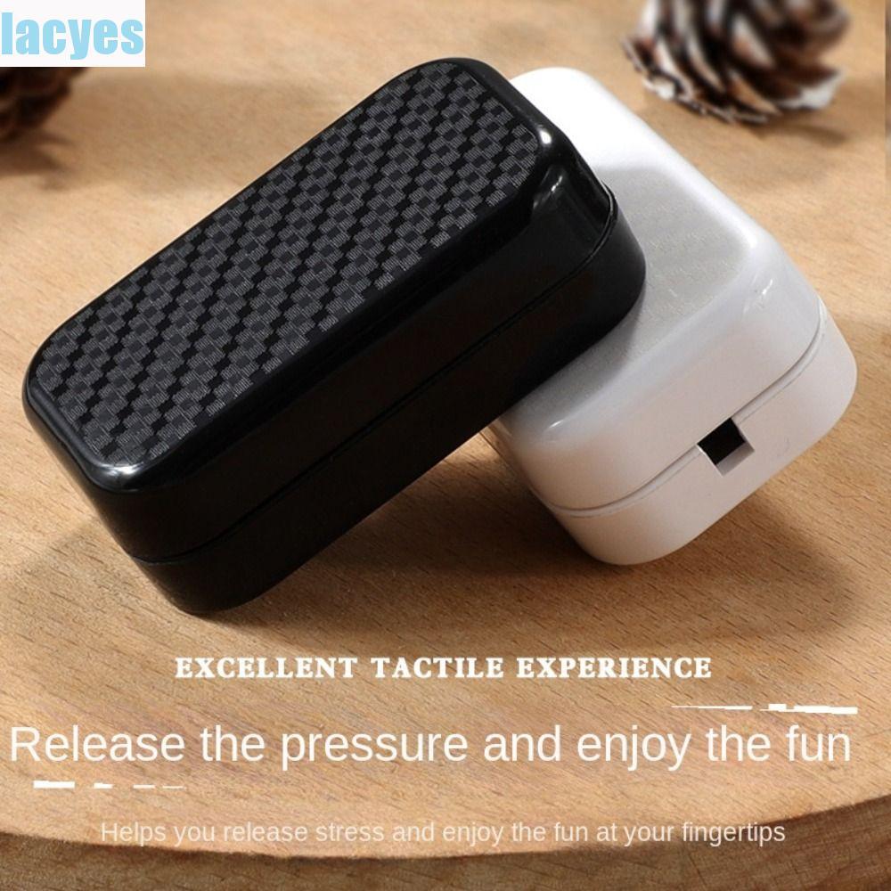 Thẻ đẩy LACYES, Đĩa đẩy trượt thời trang, Đồ chơi Fidget ABS Ngộ nghĩnh Đơn giản EDC Fidget Slider Đ