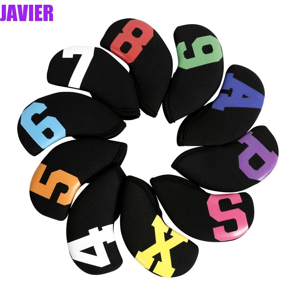 JAVIER Golf Iron Headcover 4-9 & Putter - Vỏ bảo vệ cho gậy golf