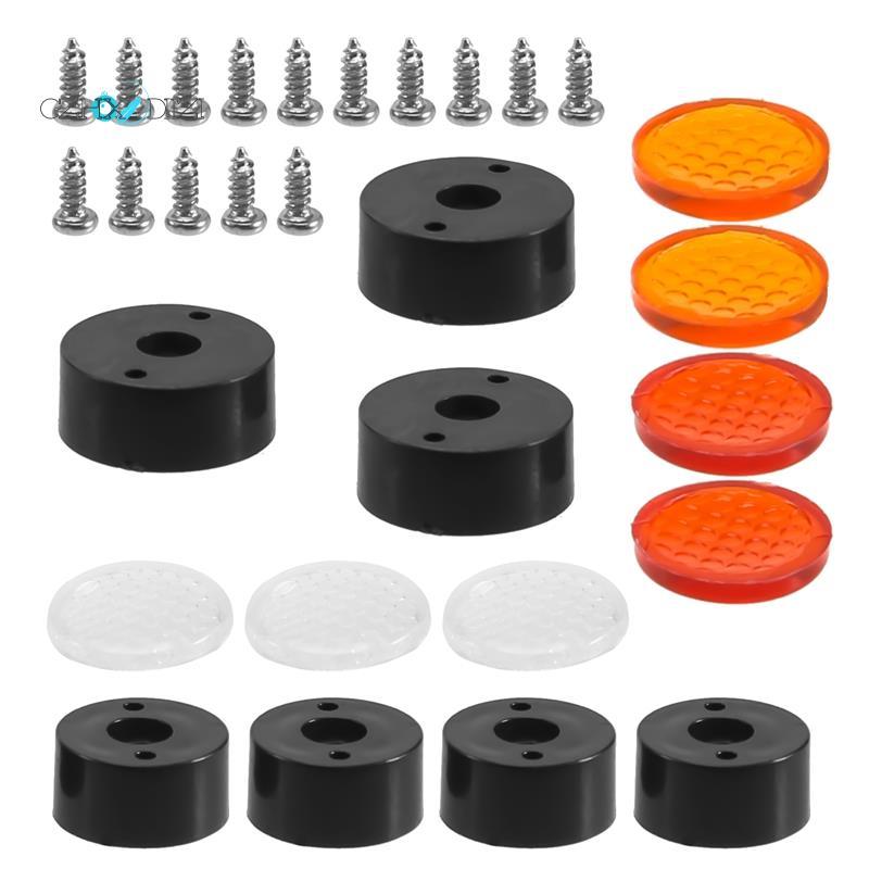 7 Chiếc Vỏ Đèn Hậu Cho 1: 10 RC Xe Bánh Xích RC D90 Vỏ Thân Xe