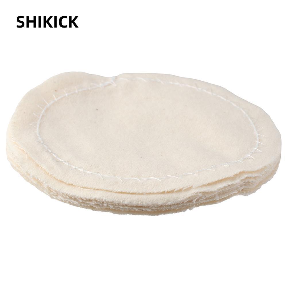 SHIKICK 10 Bộ lọc thay thế vải, Máy pha cà phê cân bằng màu be, Máy pha cà phê Syphon, Bộ lọc nồi ch