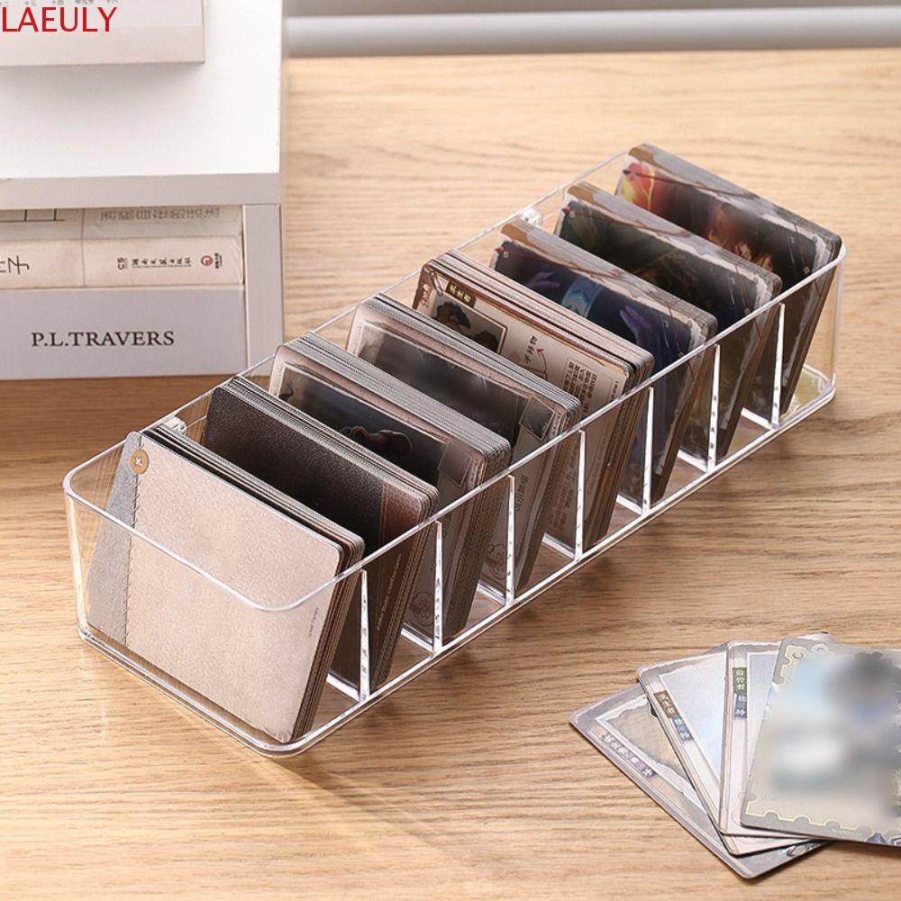 LAEULY Trading Card Deck Cases Dividers Thẻ trò chơi đa chức năng