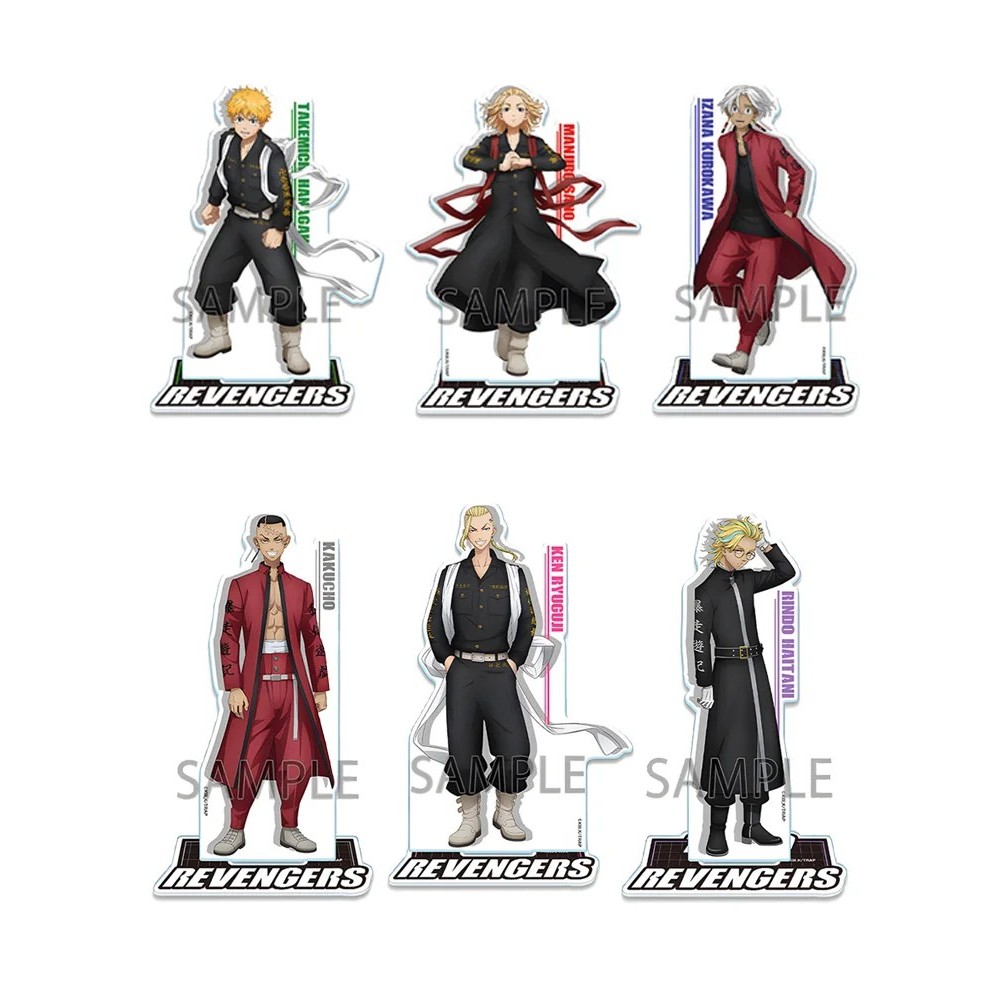 Standee Tokyo Revengers mô hình mica acrylic nhân vật Mikey Draken Izana Kakucho Takemichi Rindo tra