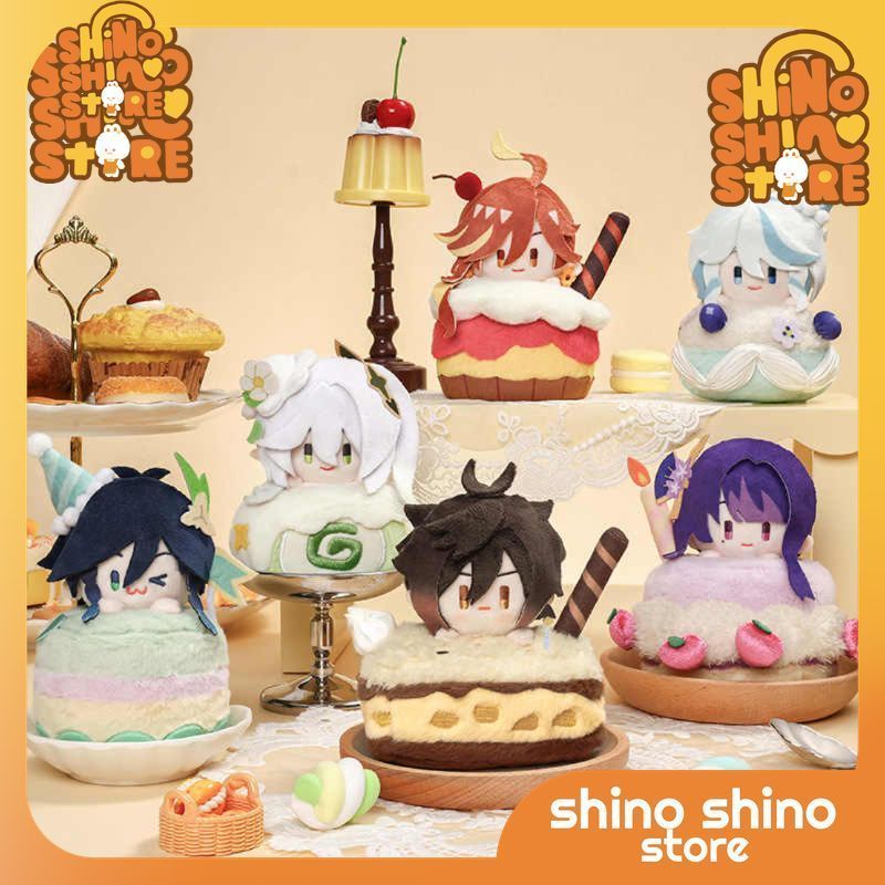 order [Genshin Official] Móc khóa bông thuộc series "Đoàn Phiêu Lưu" Furina Mavuika Zhongli Raiden S