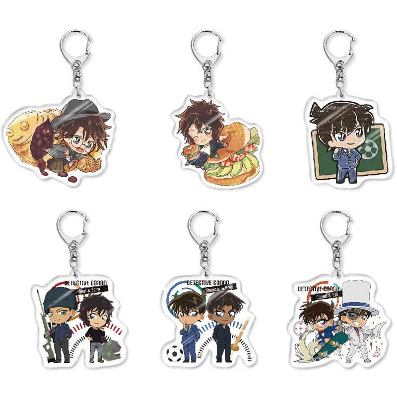 Anime Kuroba Kaito Detective Conan Acrylic Gift Girl Pendant Jewelry Creative Keychain Fashion Bag O
