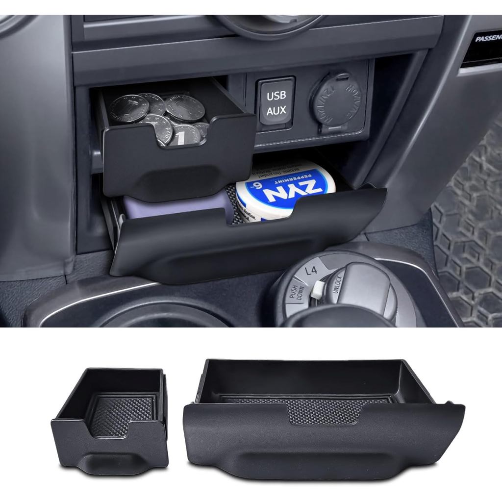 EDBETOS 4Runner Cubby Ngăn Kéo Cho Xe Toyota 4Runner 2014-2021 2022 2023 2024 Bảng Điều Khiển Trung 