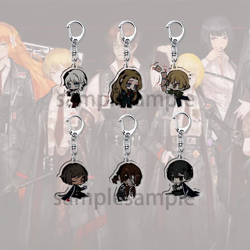 Móc khóa Limbus Company Don Quixote Sancho Bari nhân vật Mica Acrylic Chibi phụ kiện Anime Game tran