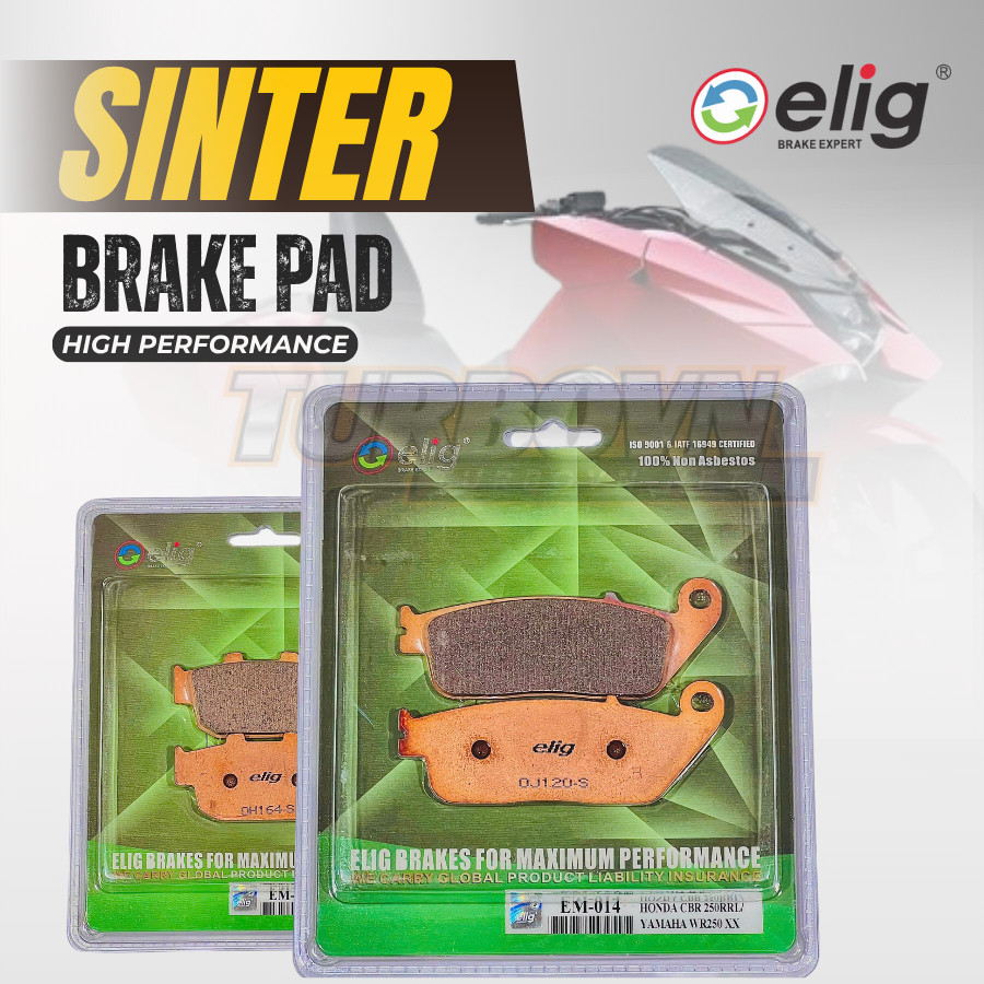 BỐ THẮNG ELIG SINTER HONDA NM4 700 VULTUS 2015 ( T-014, S-066 )