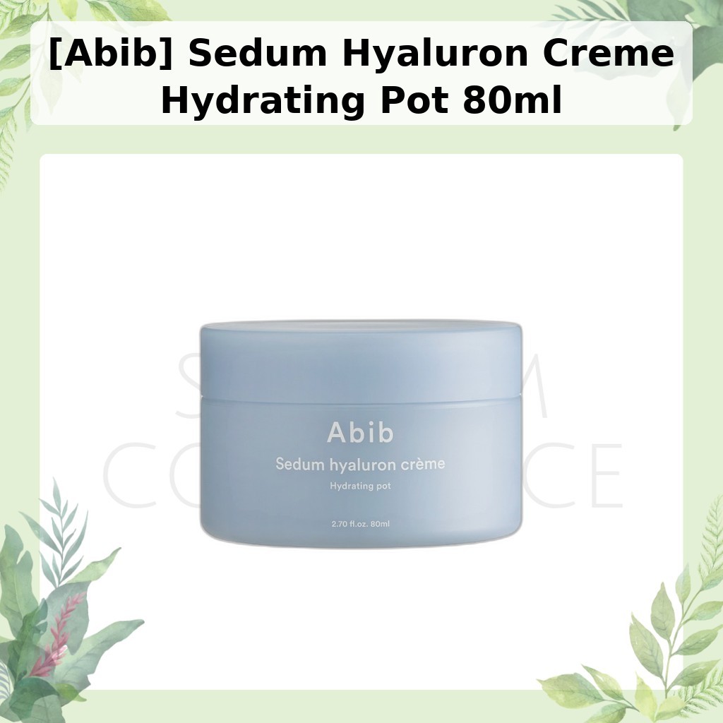 [Abib] Nồi dưỡng ẩm Sedum Hyaluron Creme 80ml / Creme Hàn Quốc / Độ ẩm sâu / Chính hãng 100% của ❈ ❈