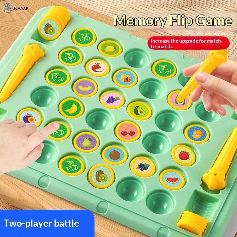 [JCAAAP] 2-4 Người Chơi Flip Chess Memory Game Board Games Double Player Battle Puzzle Toy Kid Conce