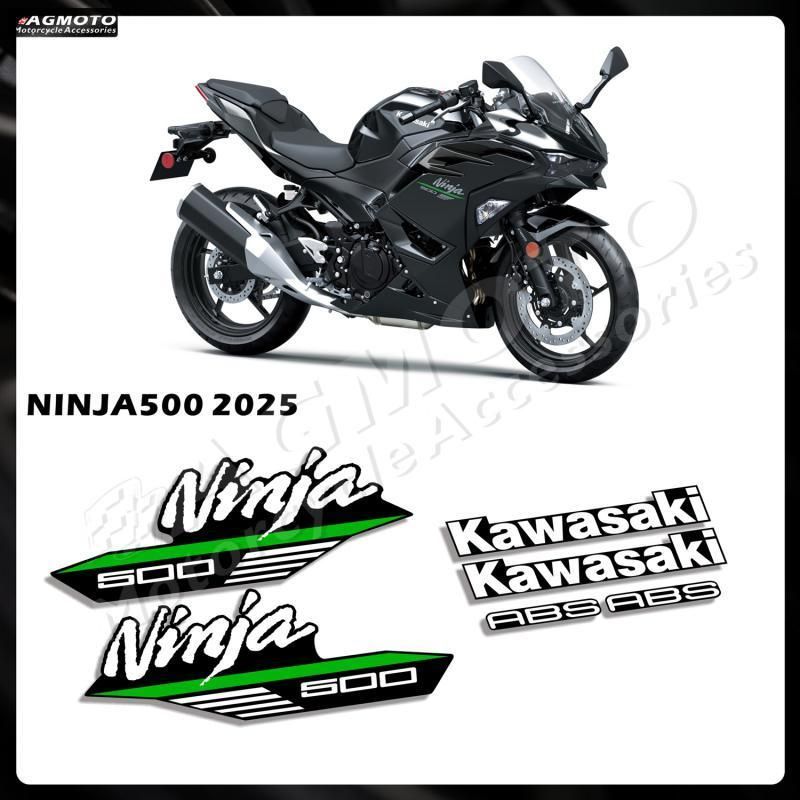 NINJA500 motorcycle decals, NINJA500 side print reflective stickers