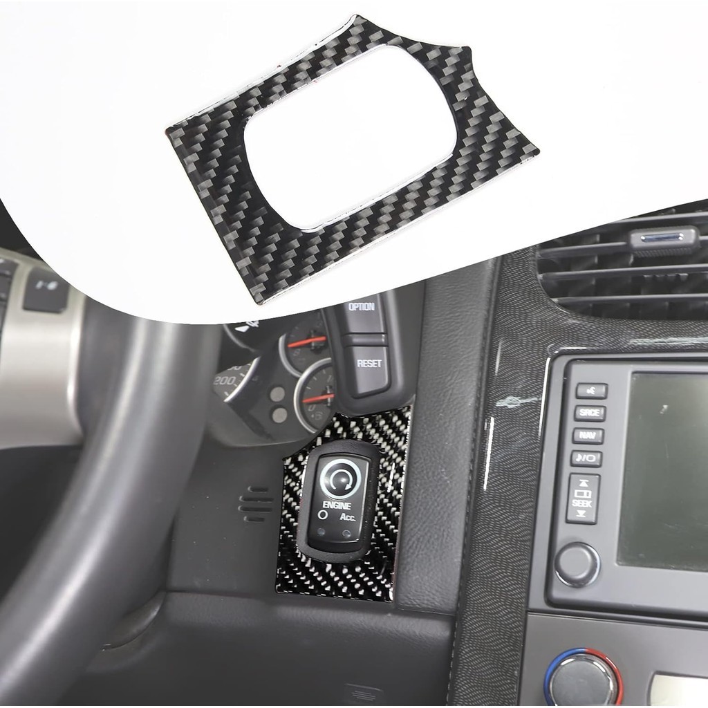 Nhãn dán trang trí nội thất ô tô Lcojicep Tương thích với Corvette C6 Z06 ZR1 2005-2013 Phụ kiện vỏ 