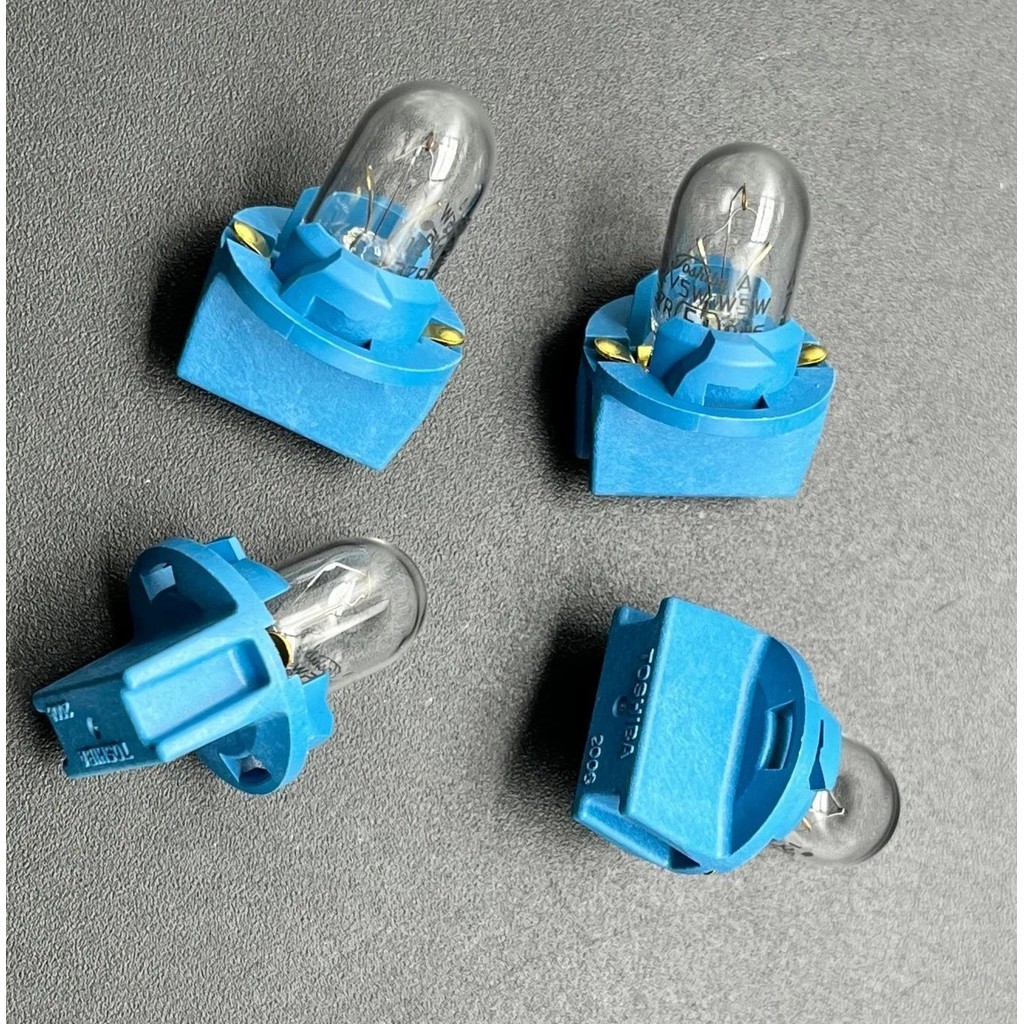4 chiếc cho Toshiba 12V 5W bóng đèn báo nhỏ đèn báo dụng cụ ĐÈN