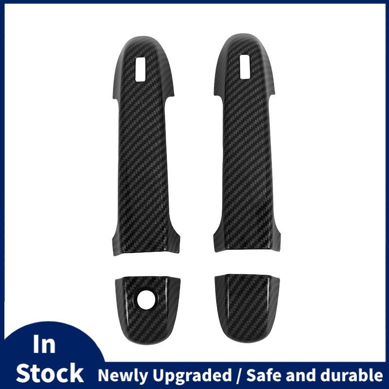 Viền tay nắm cửa ngoại thất ô tô cho 86 GT86 BRZ 2012-2020 (Sợi Carbon)